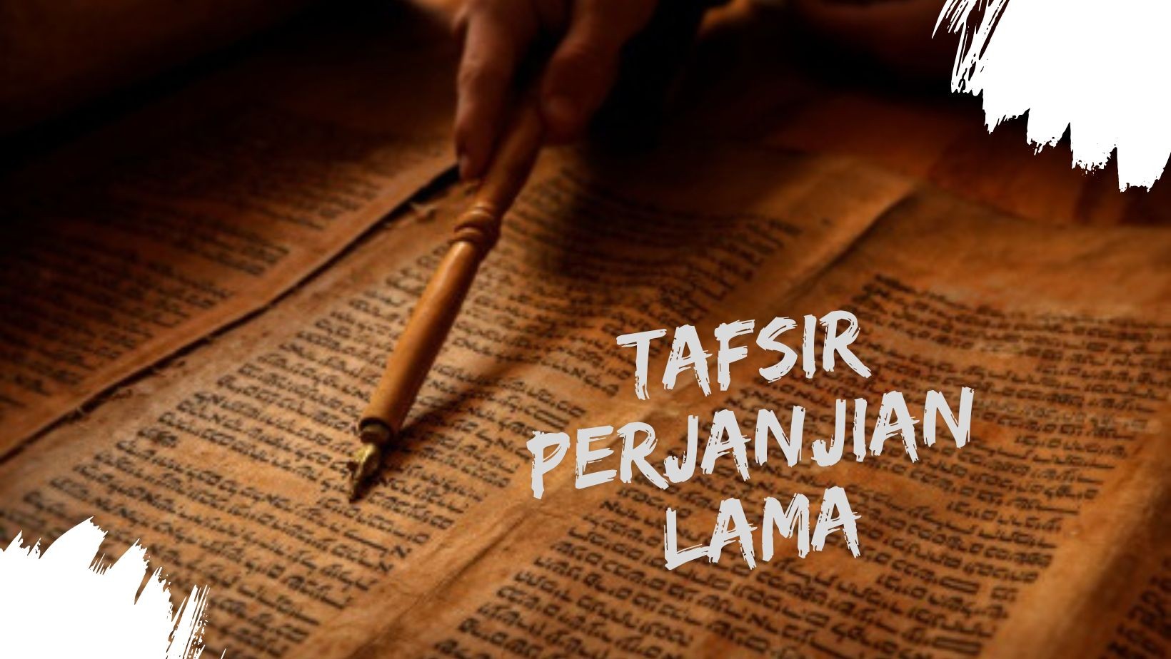 TAFSIR PERJANJIAN LAMA - PDT.NEKSON SIMANJUNTAK, MTH